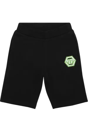 Philipp Plein Logo-appliqué shorts