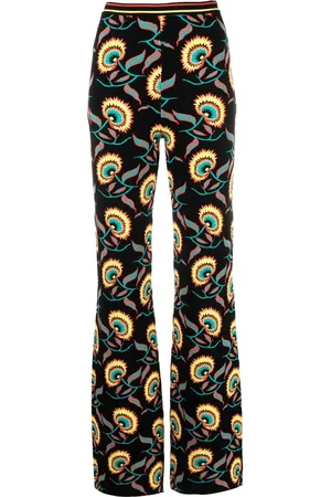 Paco rabanne Floral-print trousers