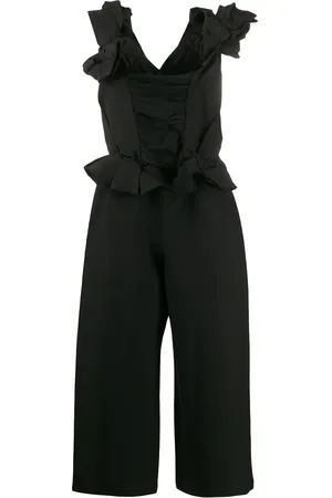 Comme des Garçons 2000s gathered asymmetric jumpsuit