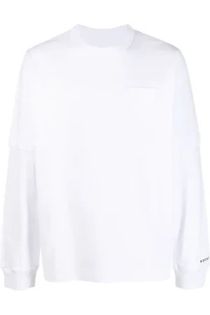 SACAI Logo-print layered jumper