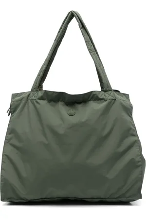 save the duck Logo-patch tote bag