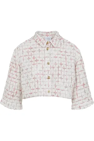 Giambattista Valli Silk cropped shirt