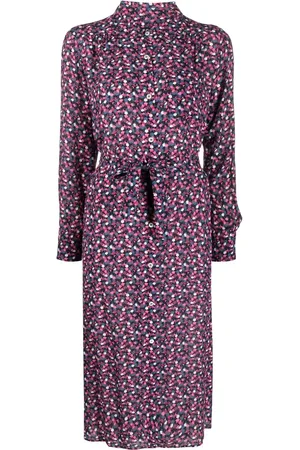 A.P.C. Long-sleeve shirt dress