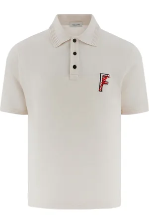 Salvatore Ferragamo Logo-embroidered polo shirt