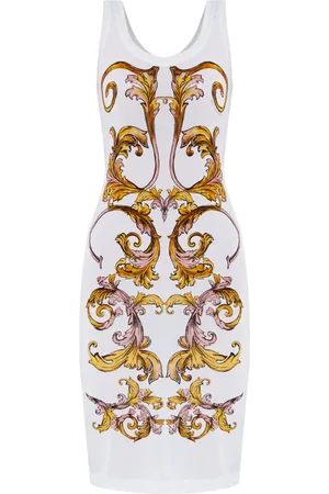 VERSACE Barocco-print dress