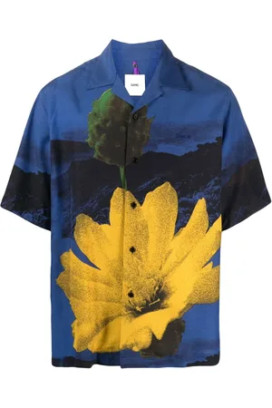 OAMC Graphic-print short-sleeve shirt
