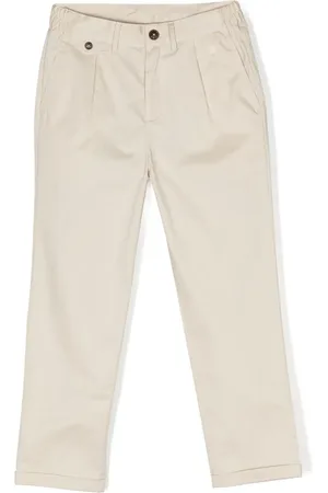 Marlo Slim-cut turn-up trousers