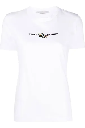 Stella McCartney 2001 glitch logo-print T-shirt
