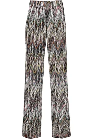 Missoni Chevron palazzo trousers