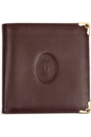 Cartier 1990s leather wallet
