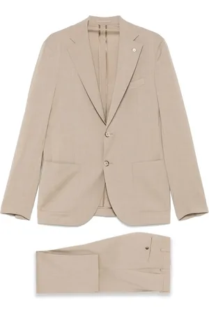 LUIGI BIANCHI MANTOVA Virgin-wool suit