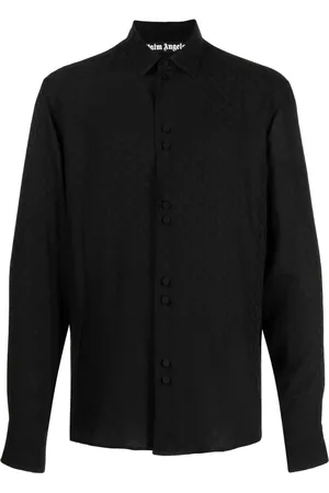 Palm Angels All-over monogram shirt