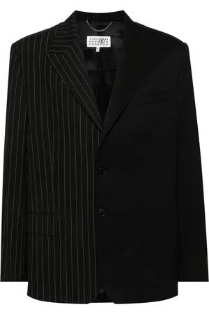 Maison Margiela Pinstripe panelled blazer