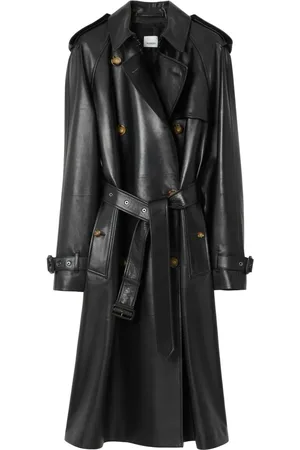 Burberry Double-breasted belted trench-coat