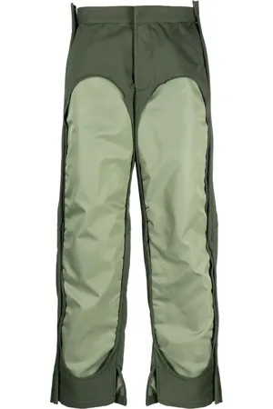 Diesel Contrast wide-leg trousers