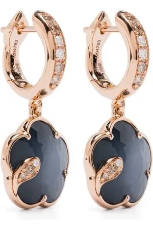 Pasquale Bruni 18K rose gold Petit Joli Lunaire diamond earrings