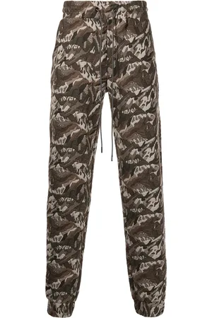 MOSTLY HEARD RARELY SEEN Camouflage jacquard track pants