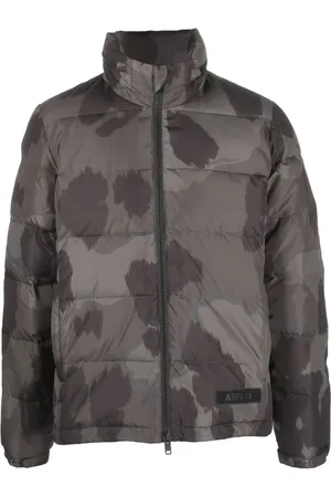 Aspesi Camouflage-print padded jacket