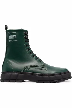 VIRON Logo-print ankle boots