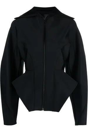 MUGLER Corseted scuba jacket