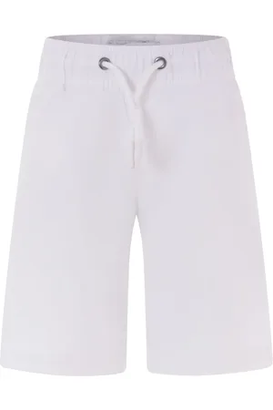 Trussardi Logo-embroidered shorts