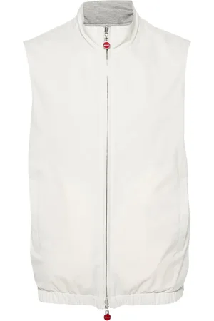 Kiton Reversible mock-neck gilet