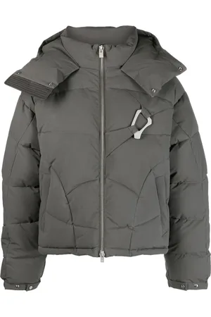 HELIOT EMIL Abstract quilted down jacket