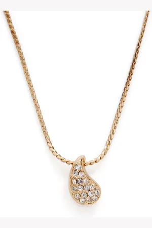 Dior Rhinestone pendant necklace