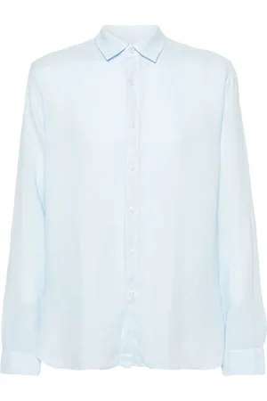 Xacus Long-sleeve linen shirt