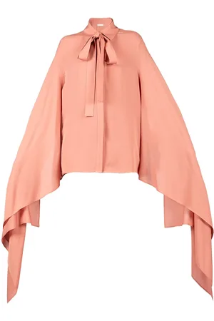 Elie saab Draped-sleeve shirt