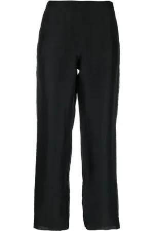 Giorgio Armani 2000s wide-legged silk trousers