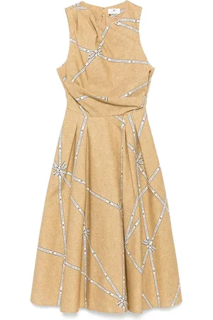 Elisabetta Franchi Pattterned midi dress