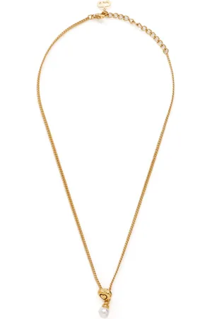 Dior Faux-pearl pendant necklace