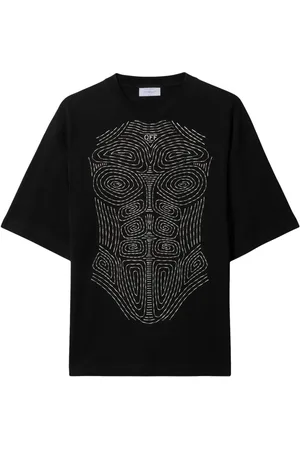 OFF-WHITE Body Stitch cotton T-shirt