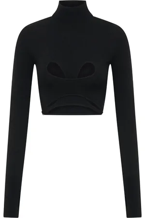 DION LEE Mobius Loop cropped top