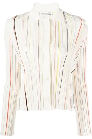 Sonia by Sonia Rykiel Striped cotton-blend cardigan