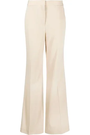 Stella McCartney Tailored flared stretch-wool trousers