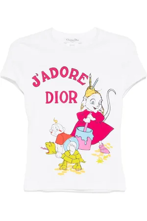 Dior 2002 graphic-print T-shirt