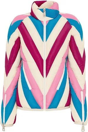 Khrisjoy Chevron-quilted padded ski jacket