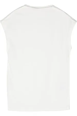 Closed Straight-neck tank top