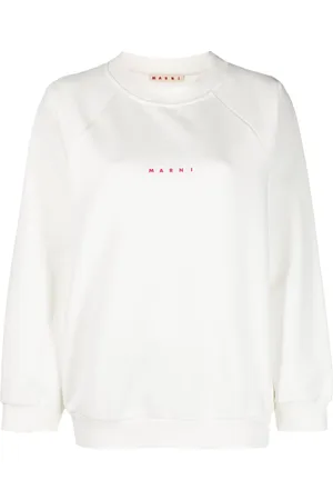 Marni Logo-print cotton sweatshirt