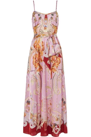 TEMPERLEY LONDON Carline-print slip dress
