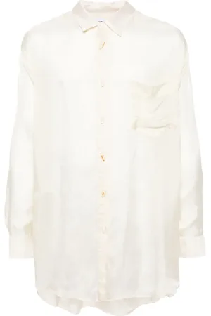 MAGLIANO Long-sleeves satin shirt