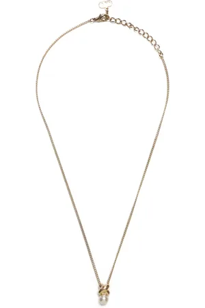 Dior 1990 faux-pearl necklace