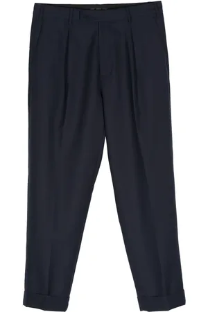 LOW BRAND Pleat-detail tailored trousers