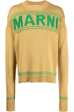 Marni Logo-print knit jumper