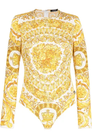 VERSACE Barocco-print bodysuit