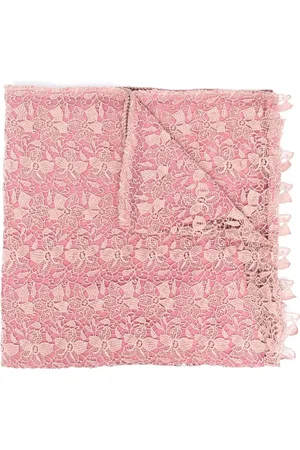 A.N.G.E.L.O. Vintage Cult 1990s lace-overlay scarf