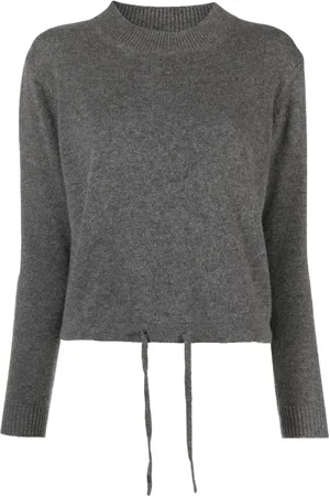LISKA Cashmere drawstring-hem jumper