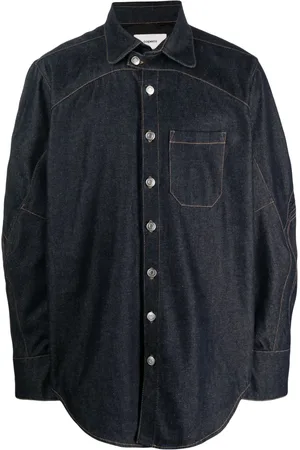 COPERNI Drop-shoulder denim shirt